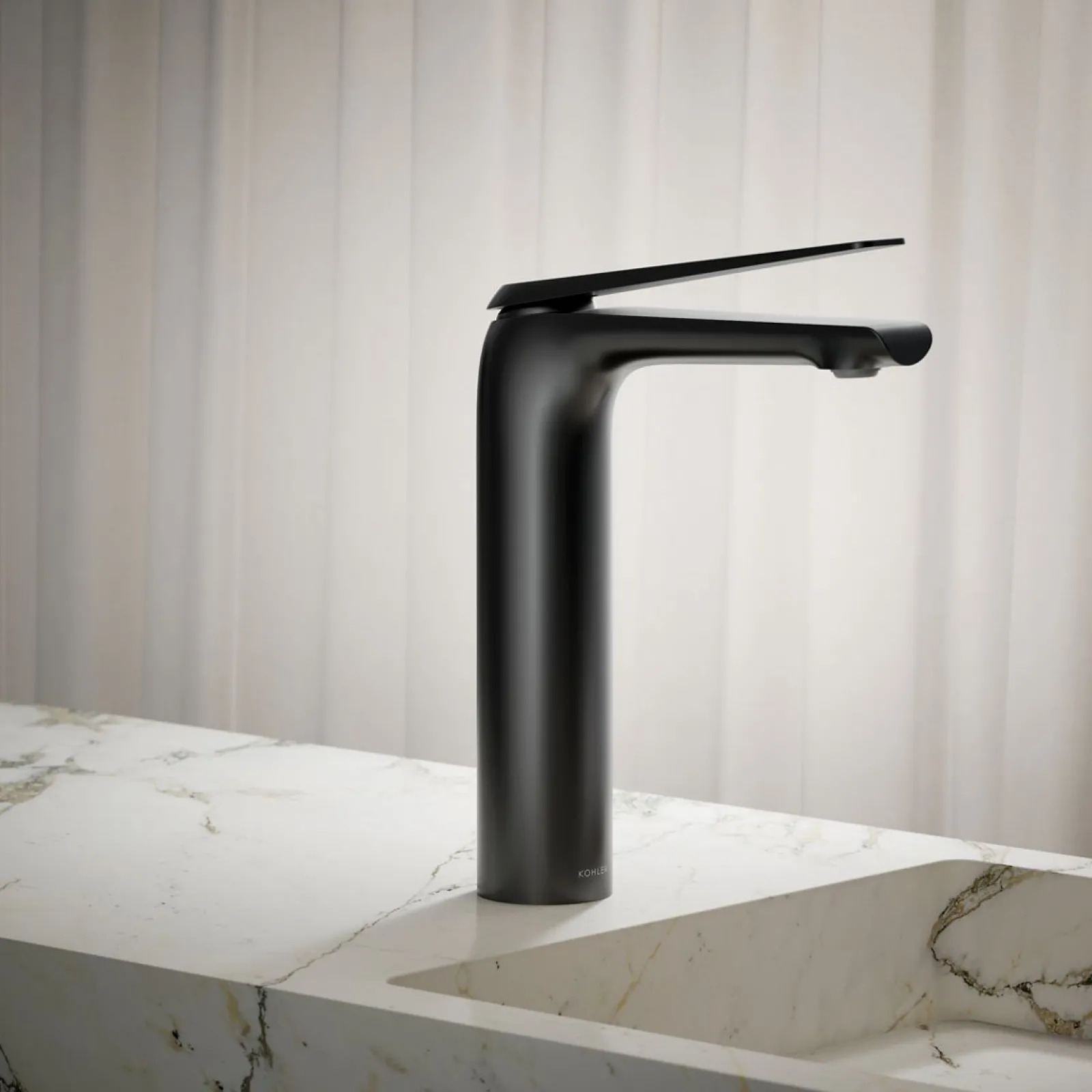 Tall single-handle bathroom sink faucet, 1.2 gpm^Kohler New