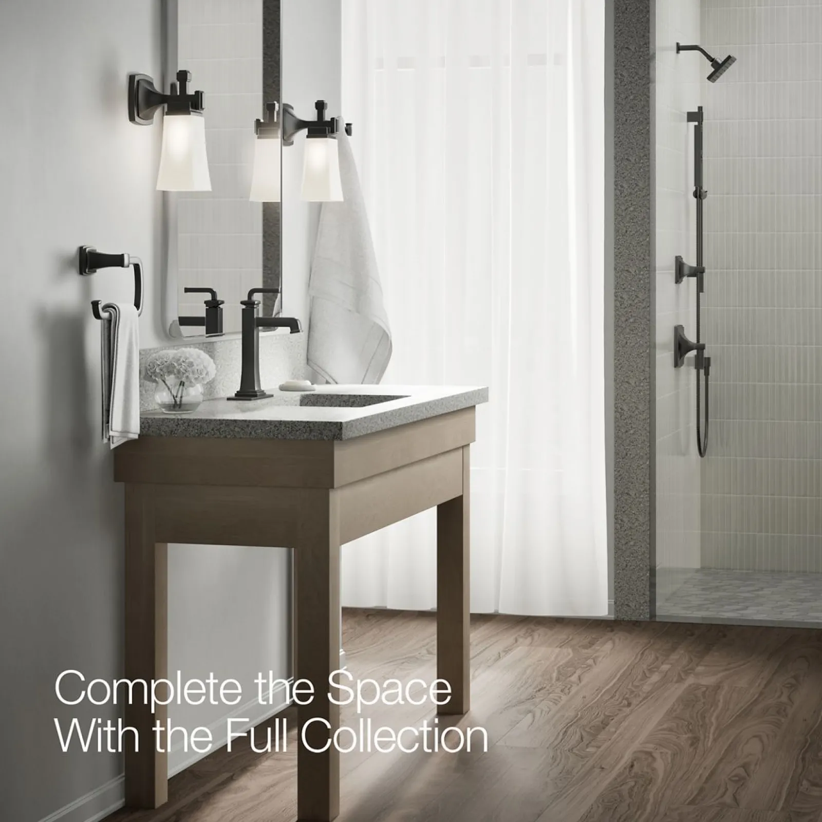 Tall single-handle bathroom sink faucet, 1.2 gpm^Kohler Hot
