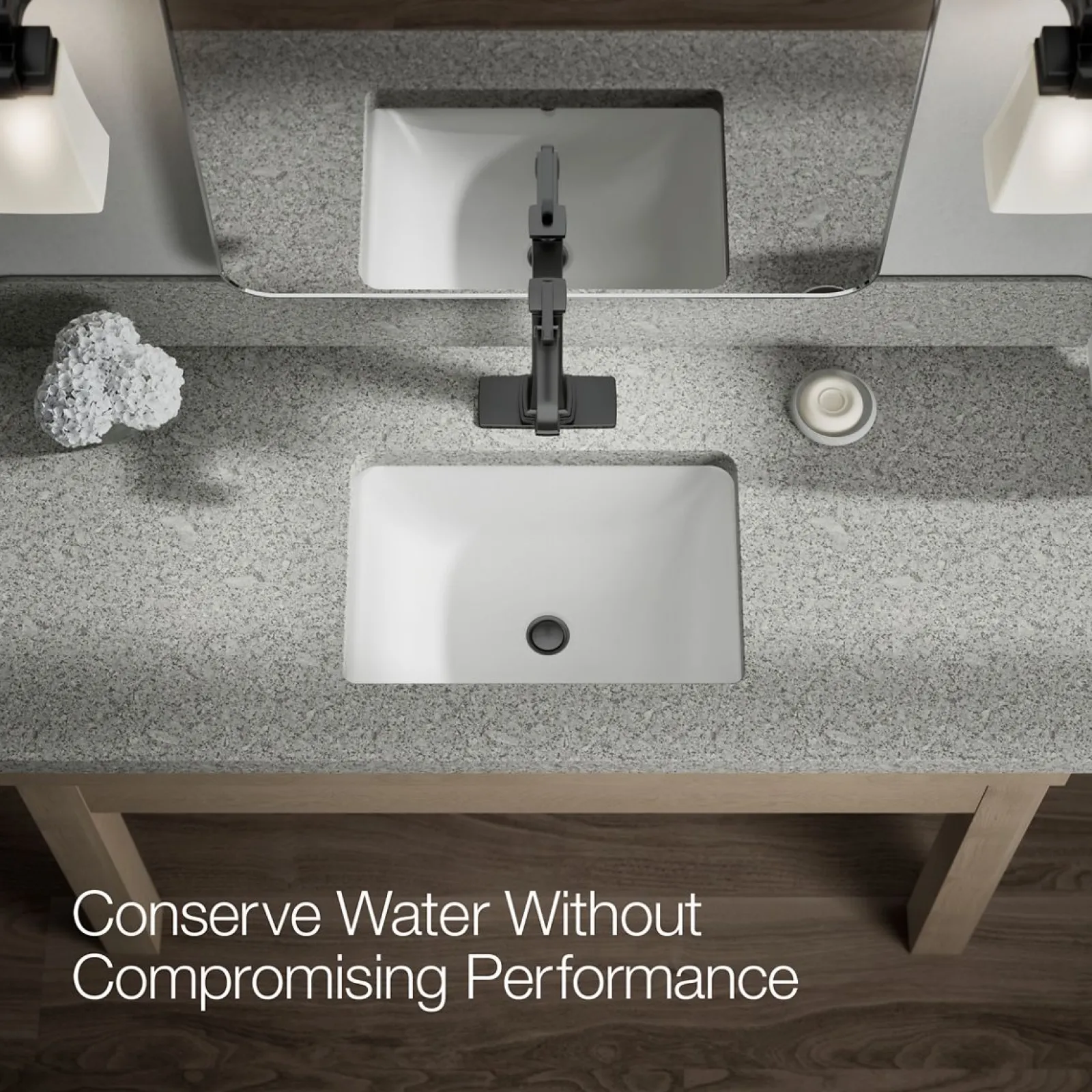 Tall single-handle bathroom sink faucet, 1.2 gpm^Kohler Hot