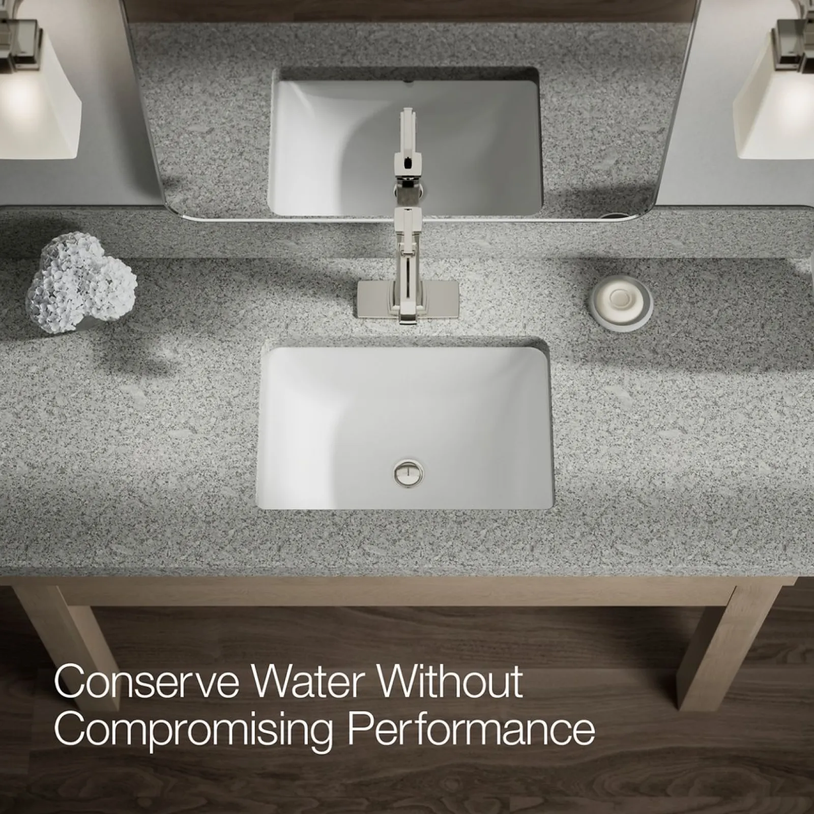 Tall single-handle bathroom sink faucet, 1.2 gpm^Kohler Hot