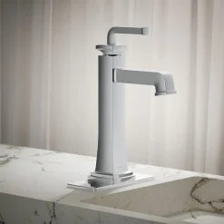 Tall single-handle bathroom sink faucet, 1.2 gpm^Kohler Hot