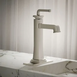 Tall single-handle bathroom sink faucet, 1.2 gpm^Kohler Hot