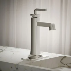 Tall single-handle bathroom sink faucet, 1.2 gpm^Kohler Hot