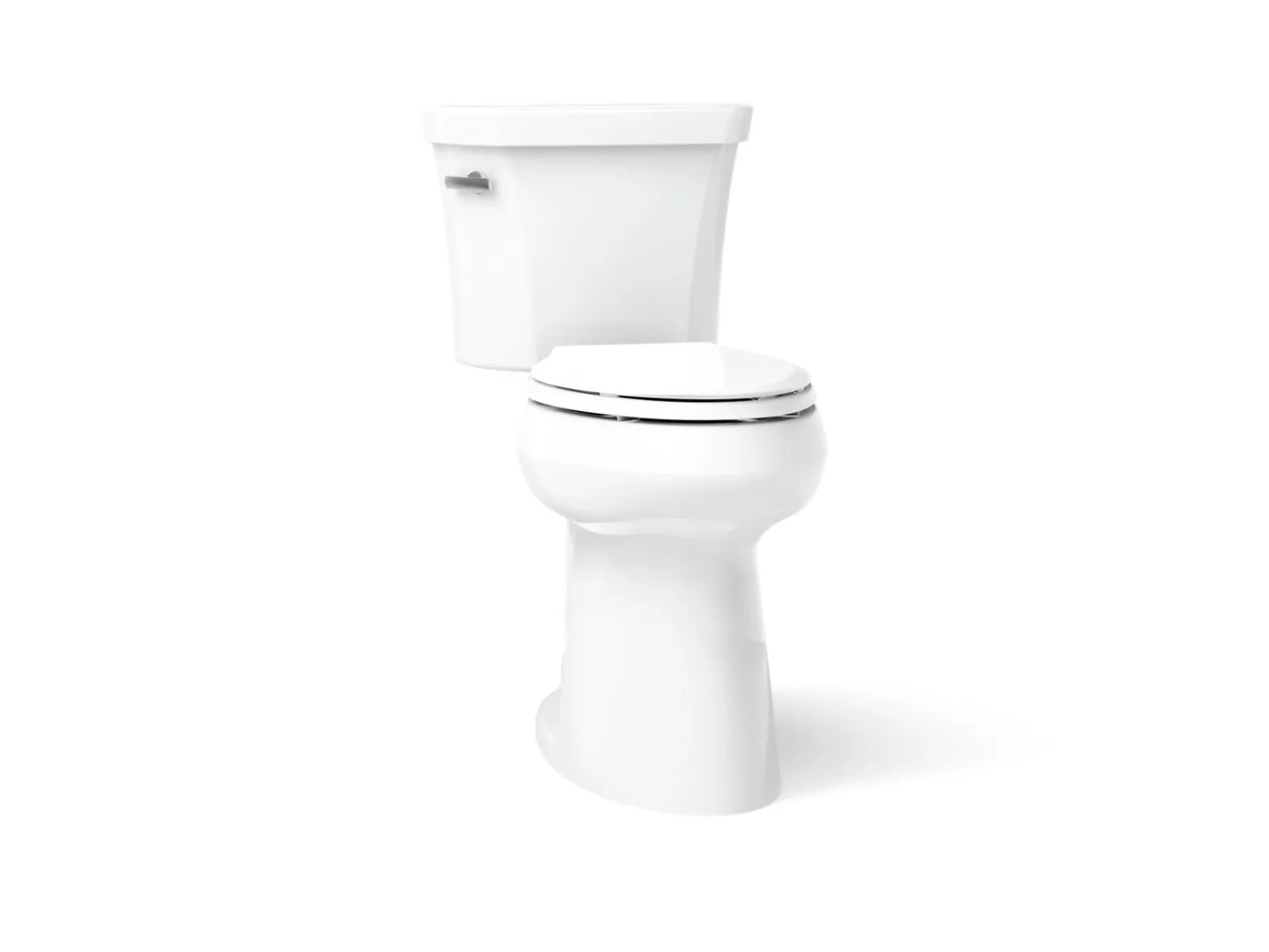 Tall two-piece elongated toilet, 1.28 gpf^Kohler Clearance