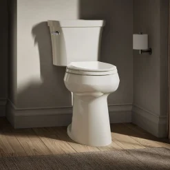 Tall two-piece elongated toilet, 1.28 gpf^Kohler Clearance