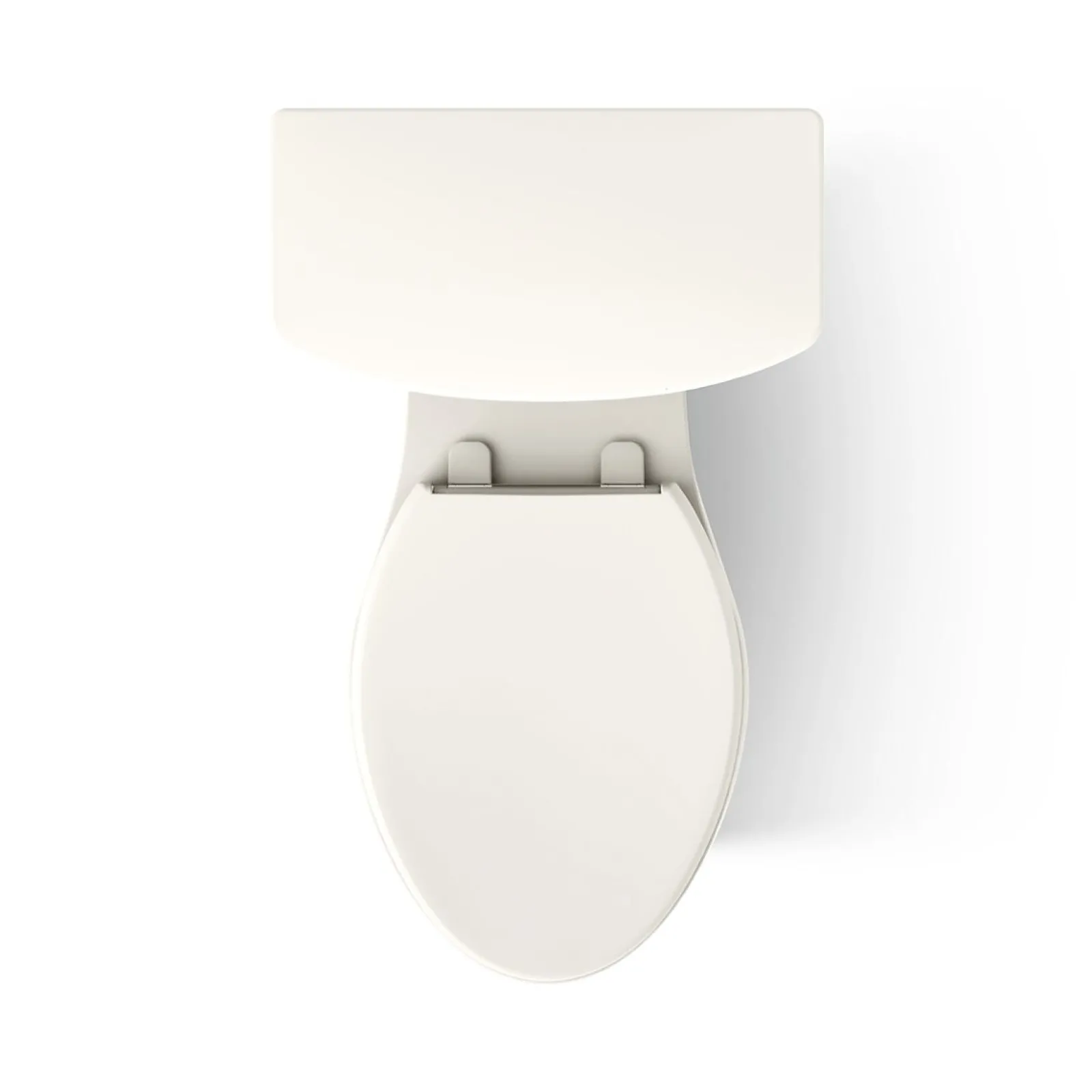 Tall two-piece elongated toilet with skirted trapway, 1.28 gpf^Kohler Hot