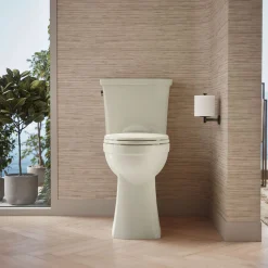 Tall two-piece elongated toilet, 1.28 gpf^Kohler Clearance