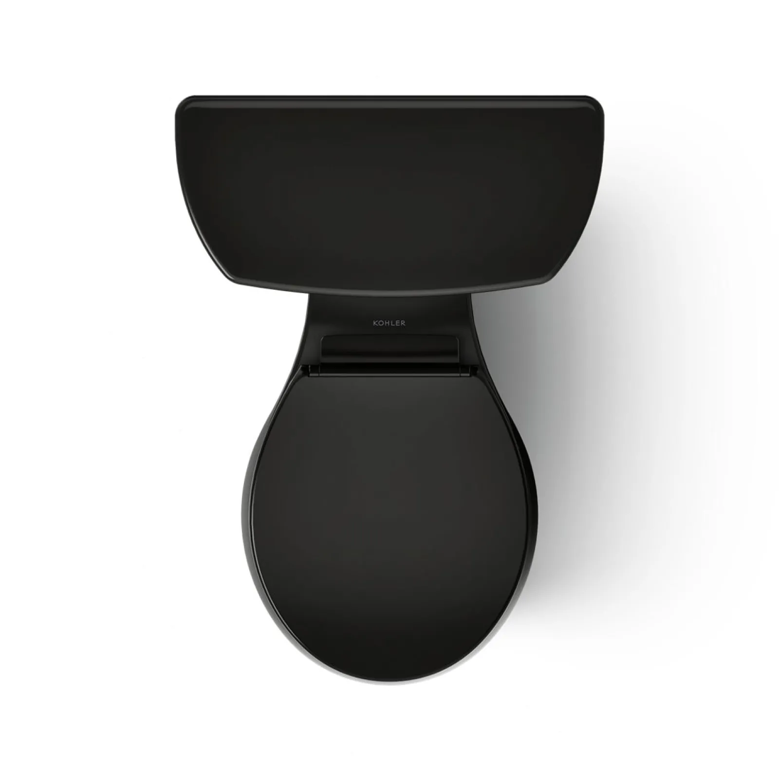 Tall two-piece round-front toilet, 1.28 gpf^Kohler