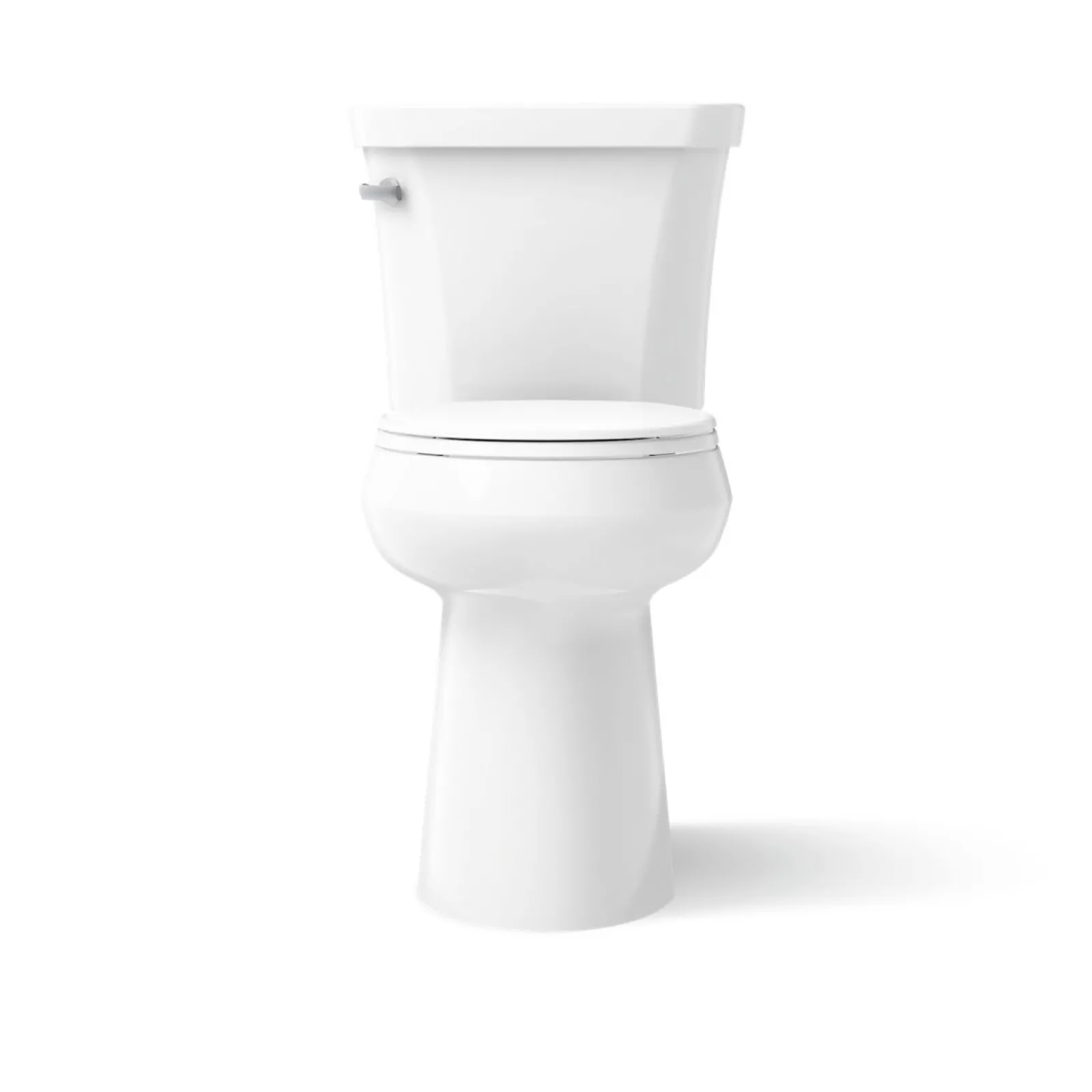 Tall two-piece round-front toilet, 1.6 gpf^Kohler