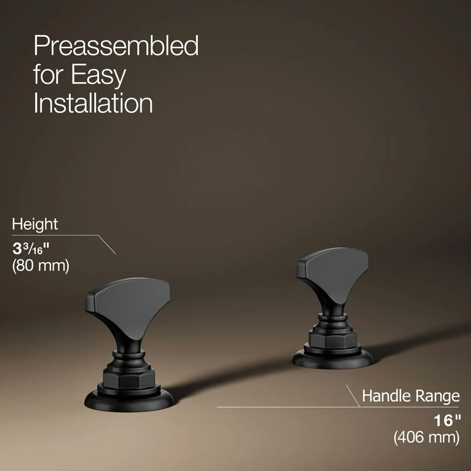 T-handle bathroom sink faucet handles^Kohler