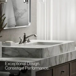 T-handle bathroom sink faucet handles^Kohler