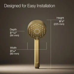 Three-function handshower, 1.75 gpm^Kohler Discount