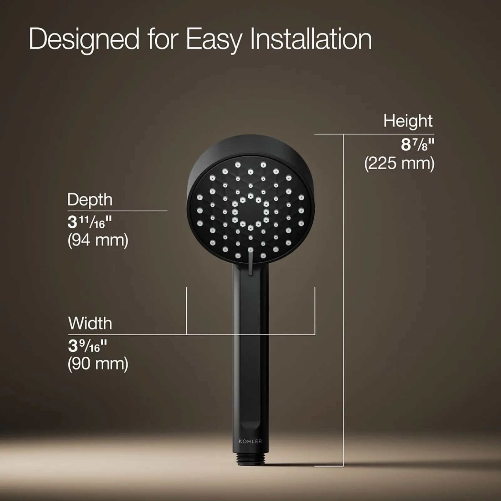 Three-function handshower, 1.75 gpm^Kohler Discount