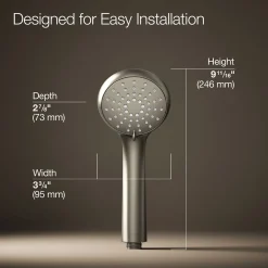 Three-function handshower, 1.75 gpm^Kohler New