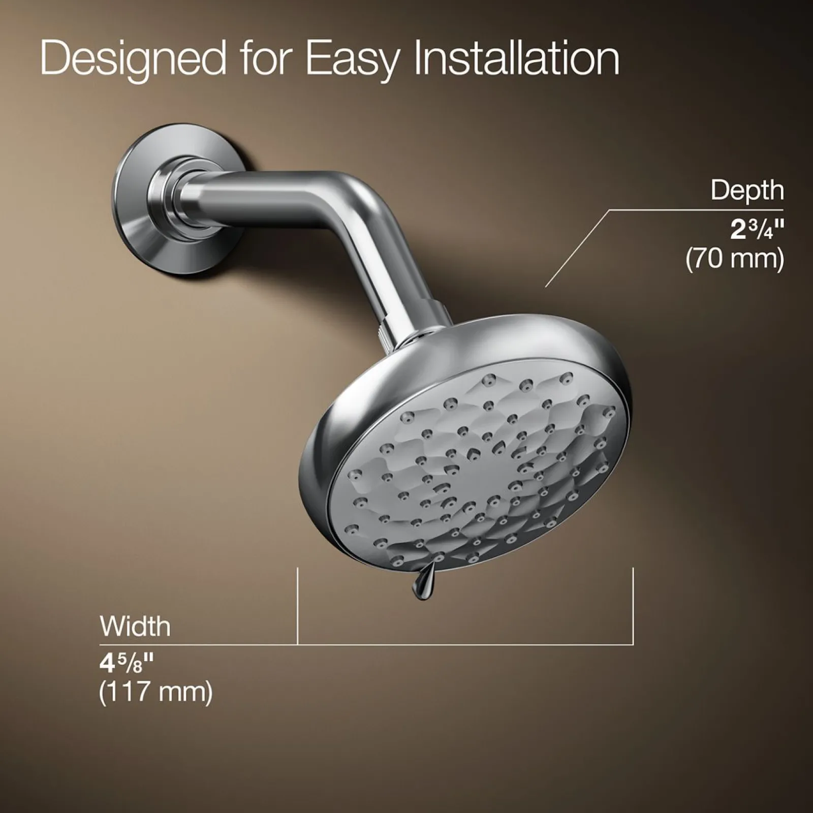 Three-function showerhead, 1.75 gpm^Kohler Discount