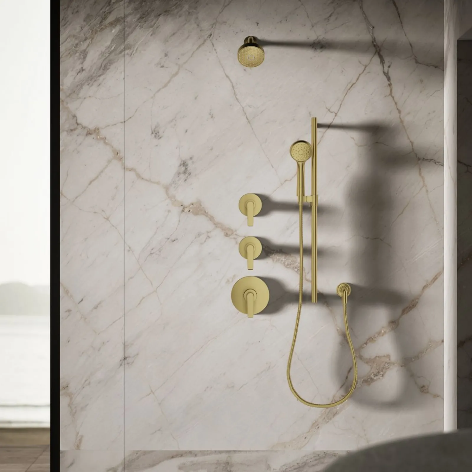 Three-function showerhead, 1.75 gpm^Kohler Outlet