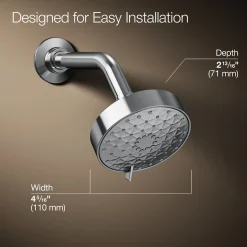Three-function showerhead, 1.75 gpm^Kohler Outlet
