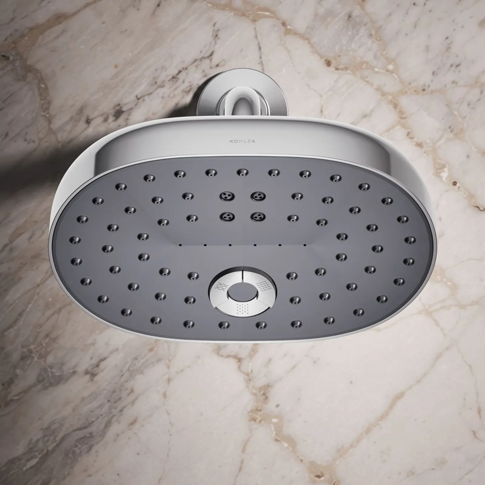 Three-function showerhead, 2.5 gpm^Kohler Best
