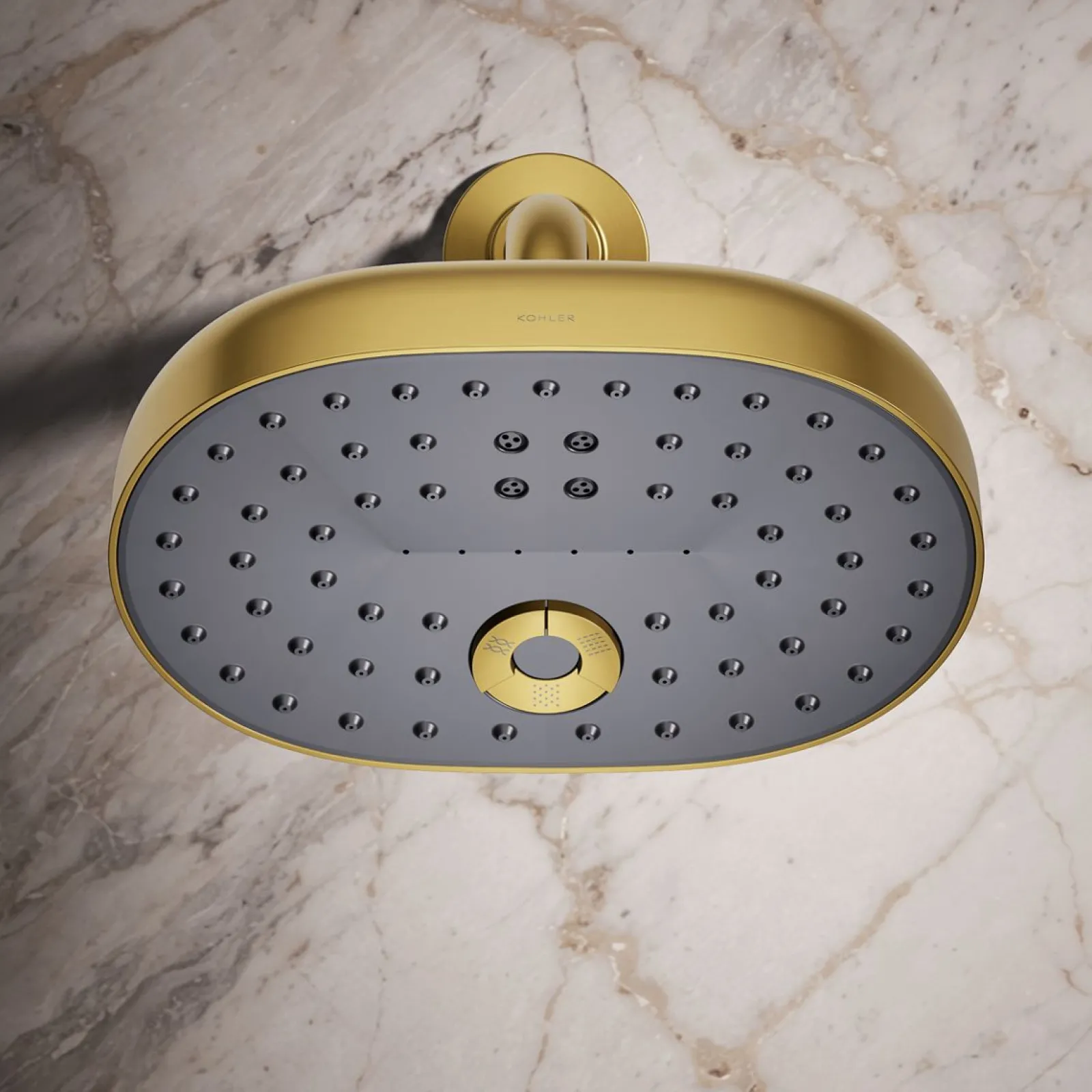 Three-function showerhead, 2.5 gpm^Kohler Best
