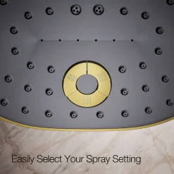 Three-function showerhead, 2.5 gpm^Kohler Best