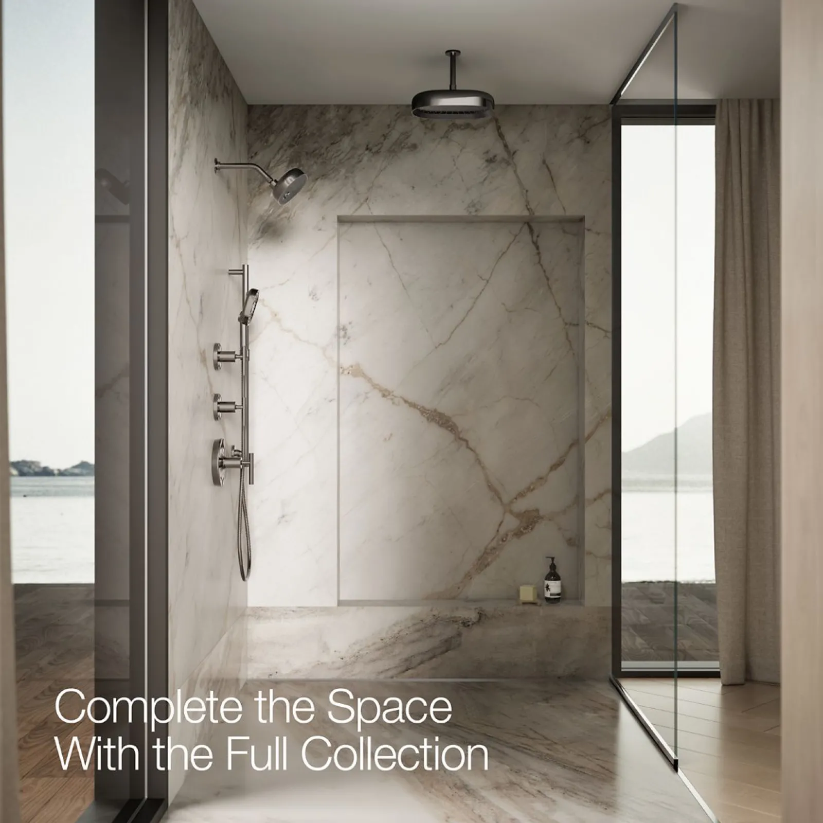 Three-function showerhead, 2.5 gpm^Kohler Best