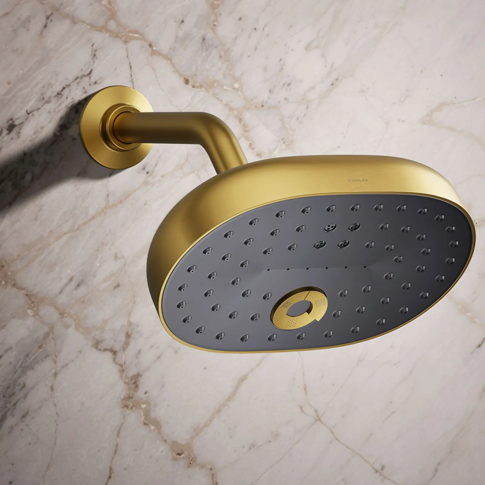 Three-function showerhead, 2.5 gpm^Kohler Best