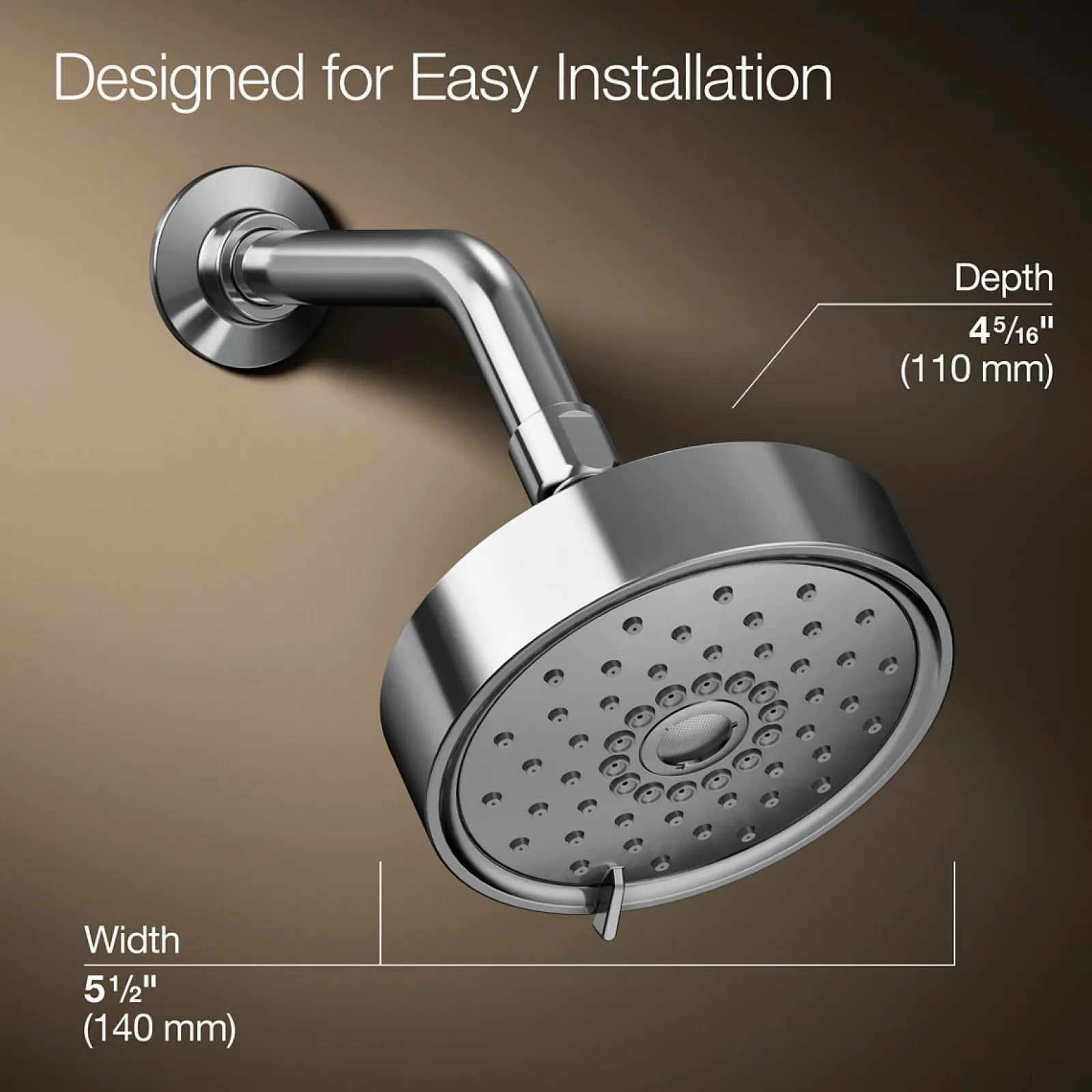 Three-function showerhead, 1.75 gpm^Kohler Outlet