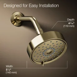 Three-function showerhead, 1.75 gpm^Kohler Outlet