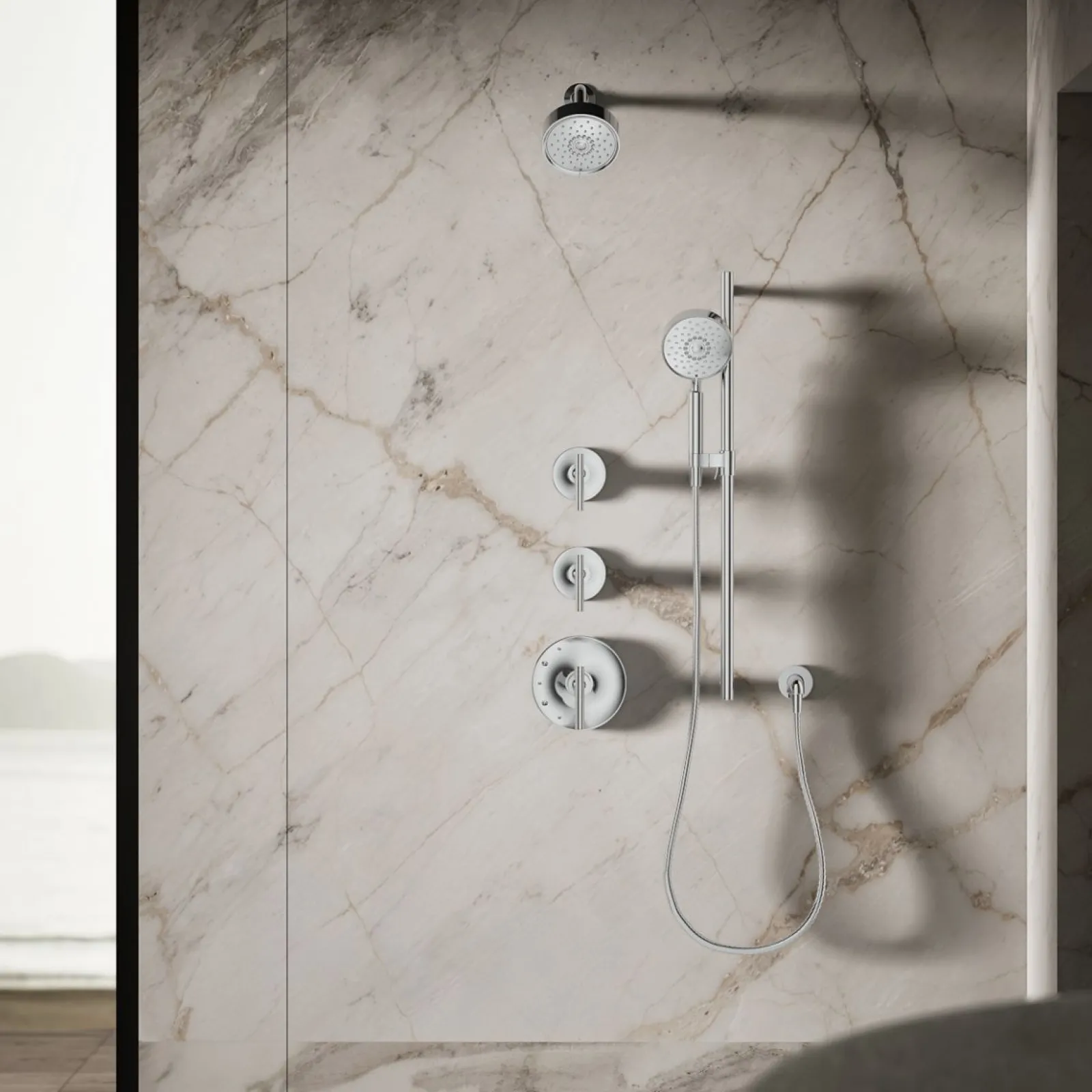 Three-function showerhead, 1.75 gpm^Kohler Outlet