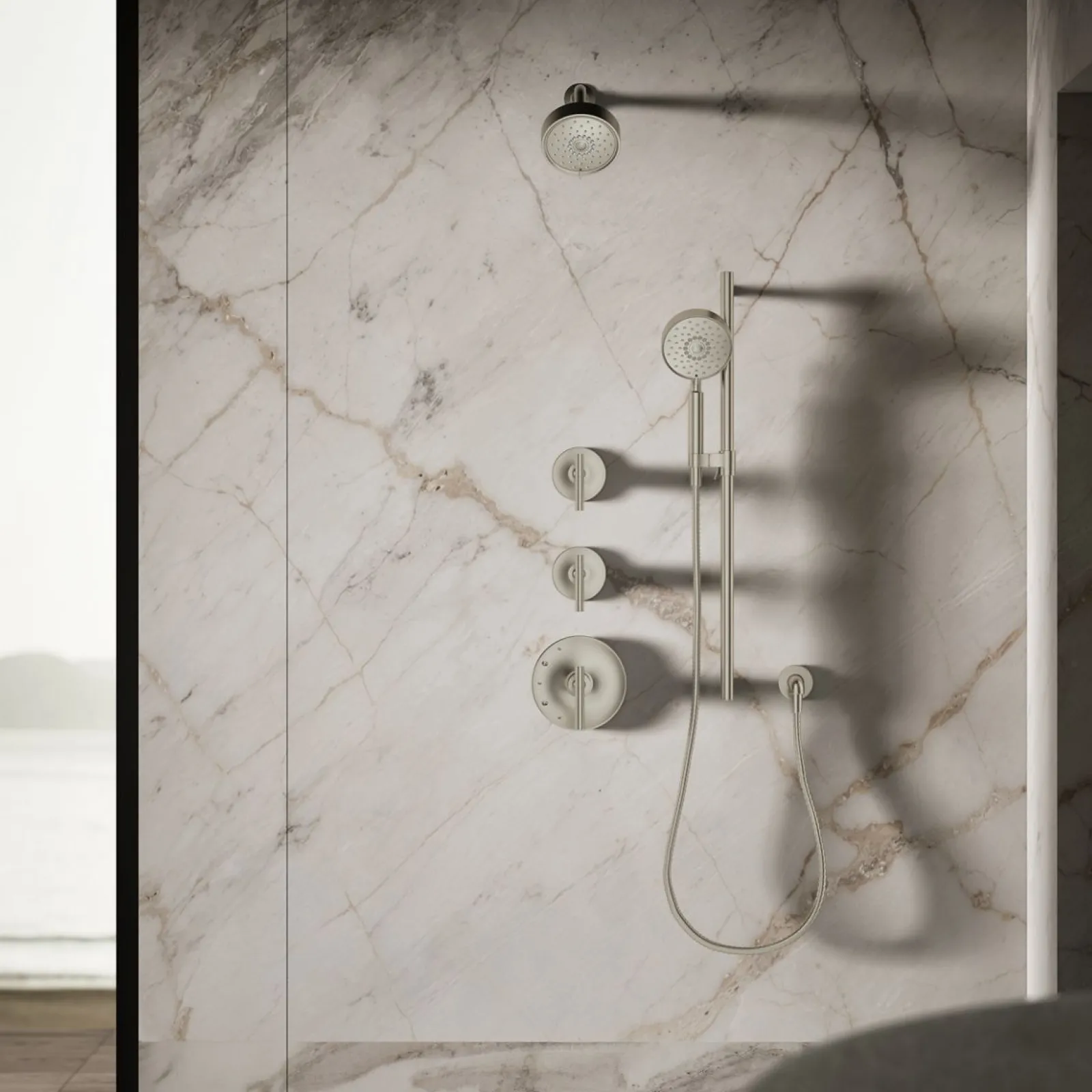 Three-function showerhead, 1.75 gpm^Kohler Outlet