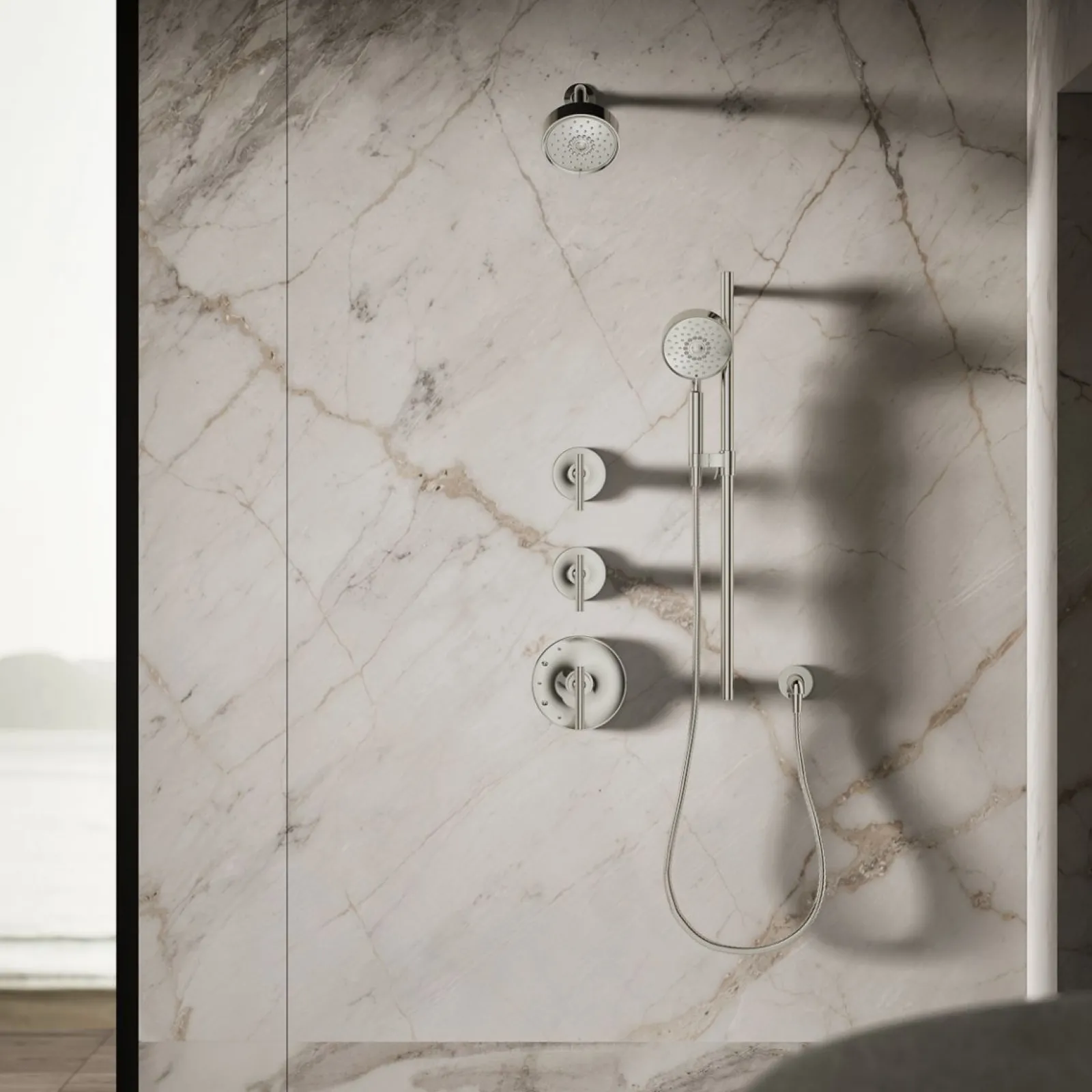 Three-function showerhead, 1.75 gpm^Kohler Outlet