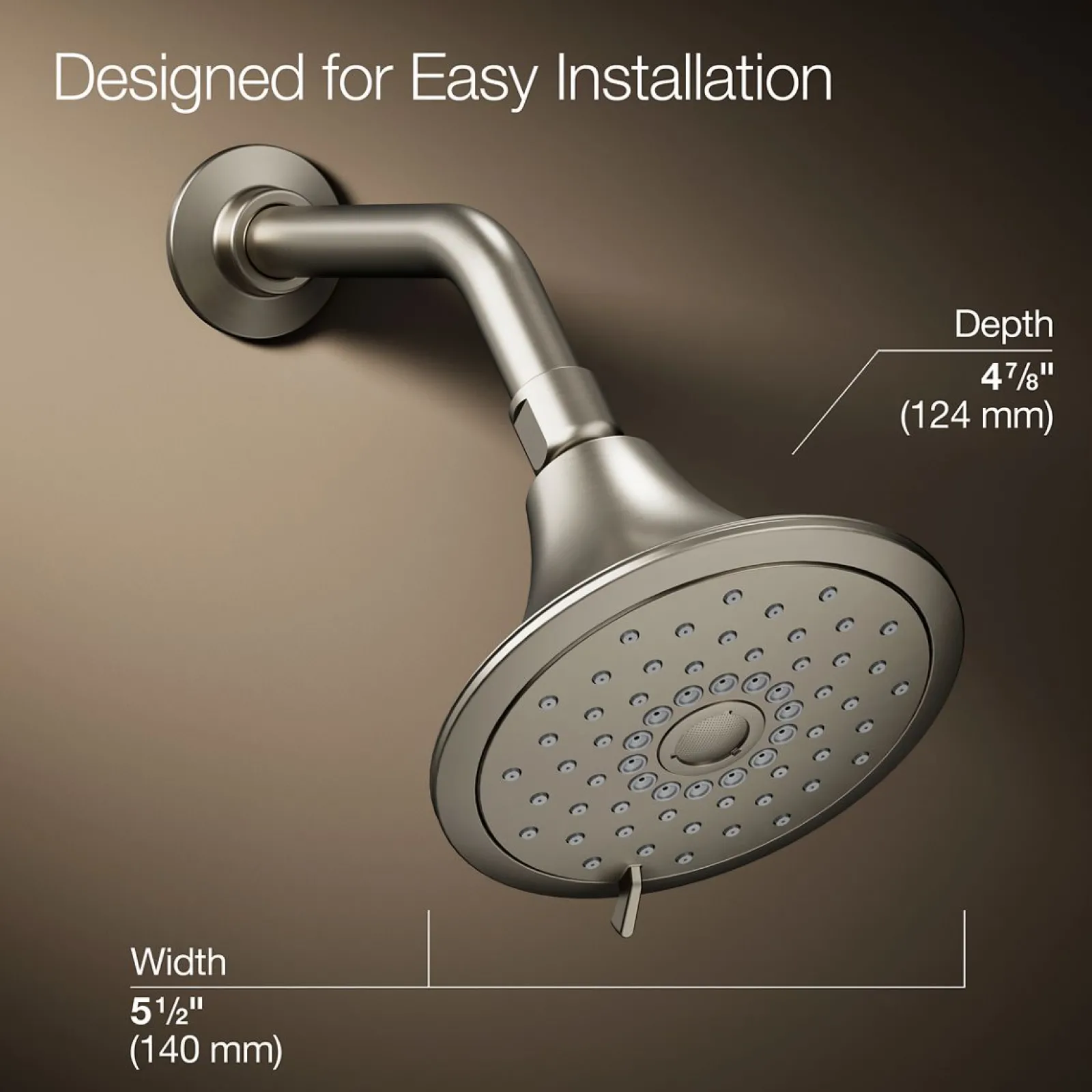 Three-function showerhead, 1.75 gpm^Kohler New