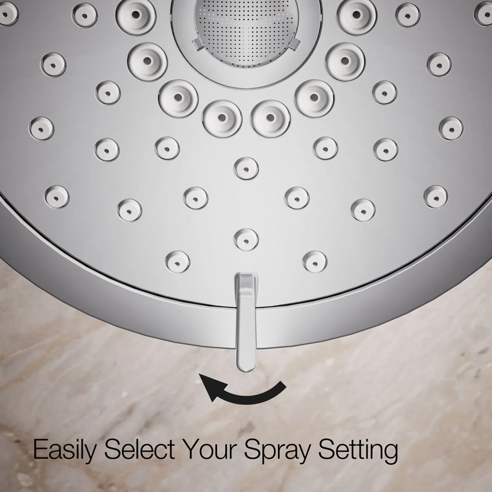 Three-function showerhead, 1.75 gpm^Kohler New