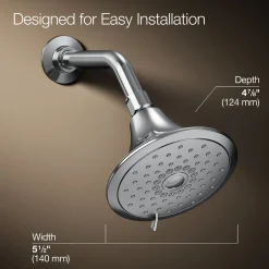 Three-function showerhead, 1.75 gpm^Kohler New