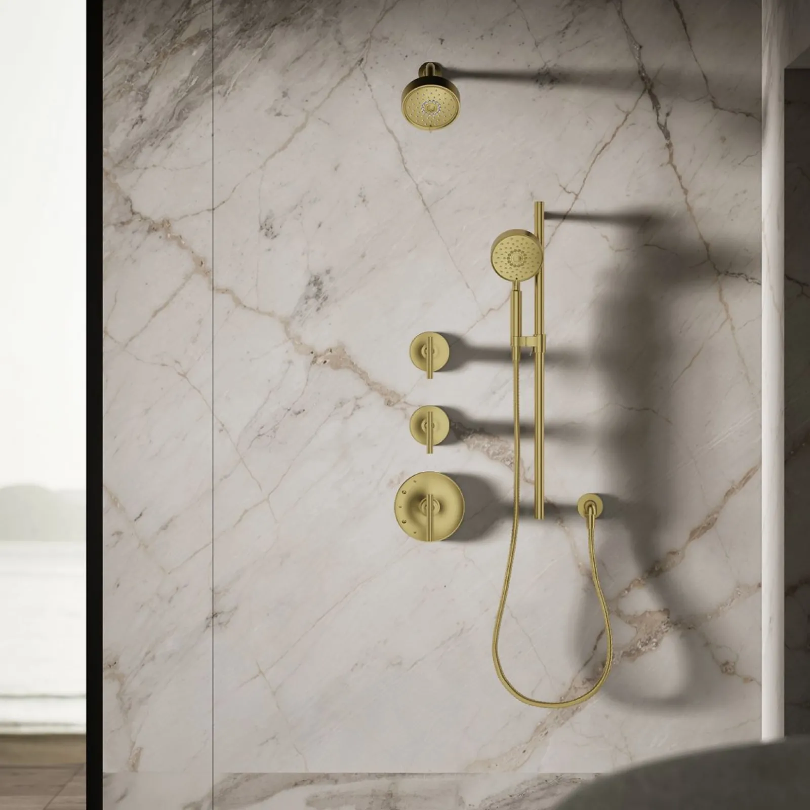 Three-function showerhead, 2.5 gpm^Kohler Discount