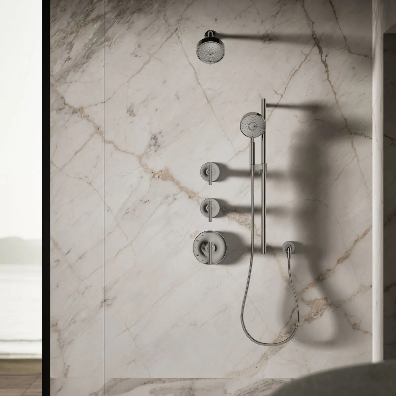 Three-function showerhead, 2.5 gpm^Kohler Discount