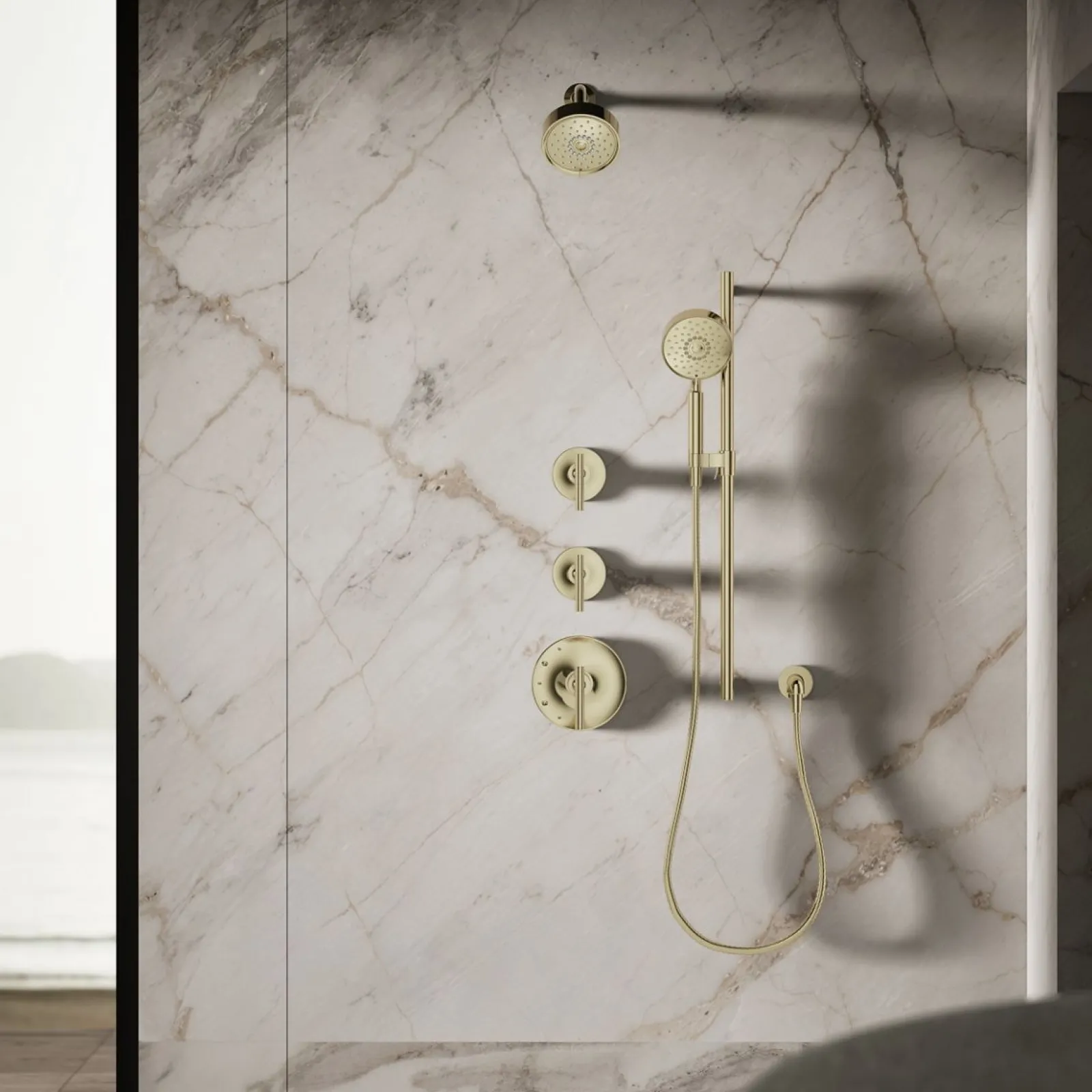 Three-function showerhead, 2.5 gpm^Kohler Discount