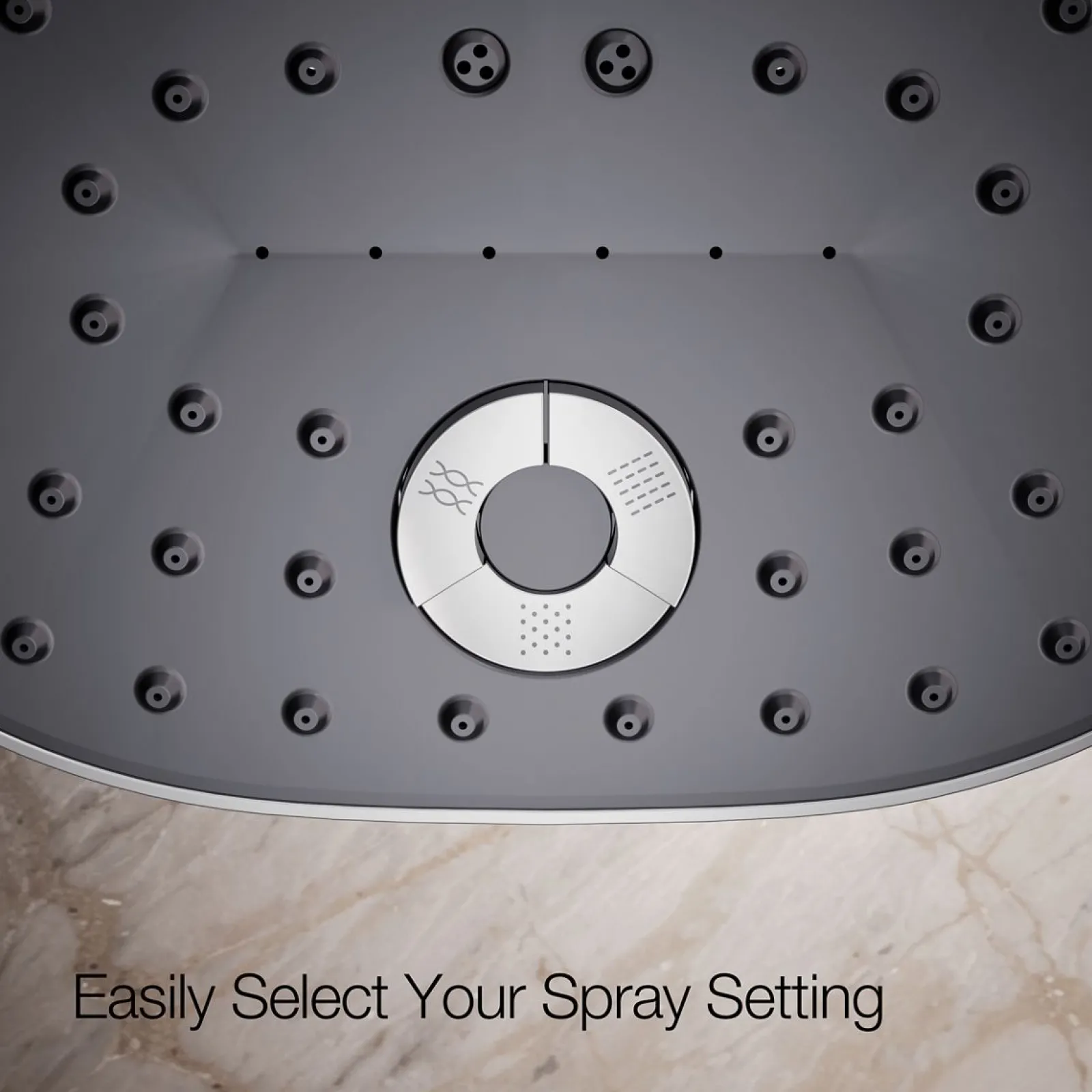 Three-function showerhead, 1.75 gpm^Kohler Online