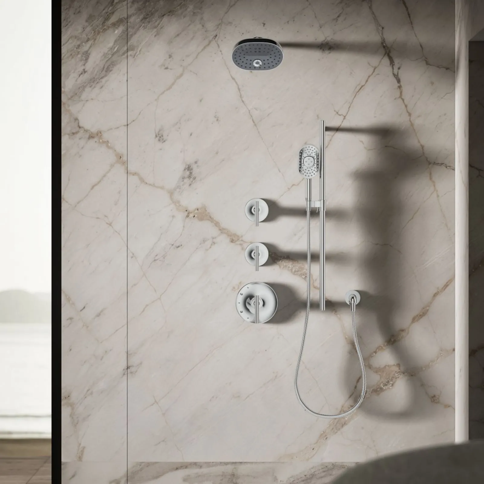 Three-function showerhead, 1.75 gpm^Kohler Online