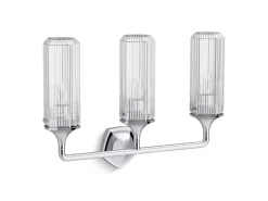 Three-light sconce^Kohler Hot