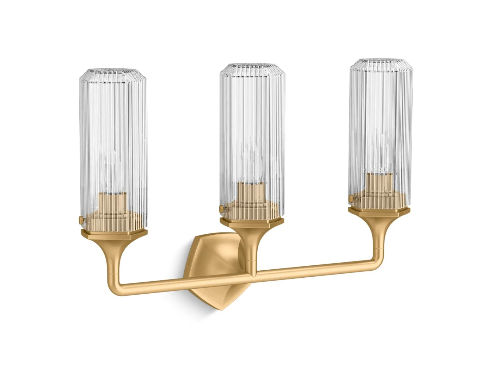 Three-light sconce^Kohler Hot