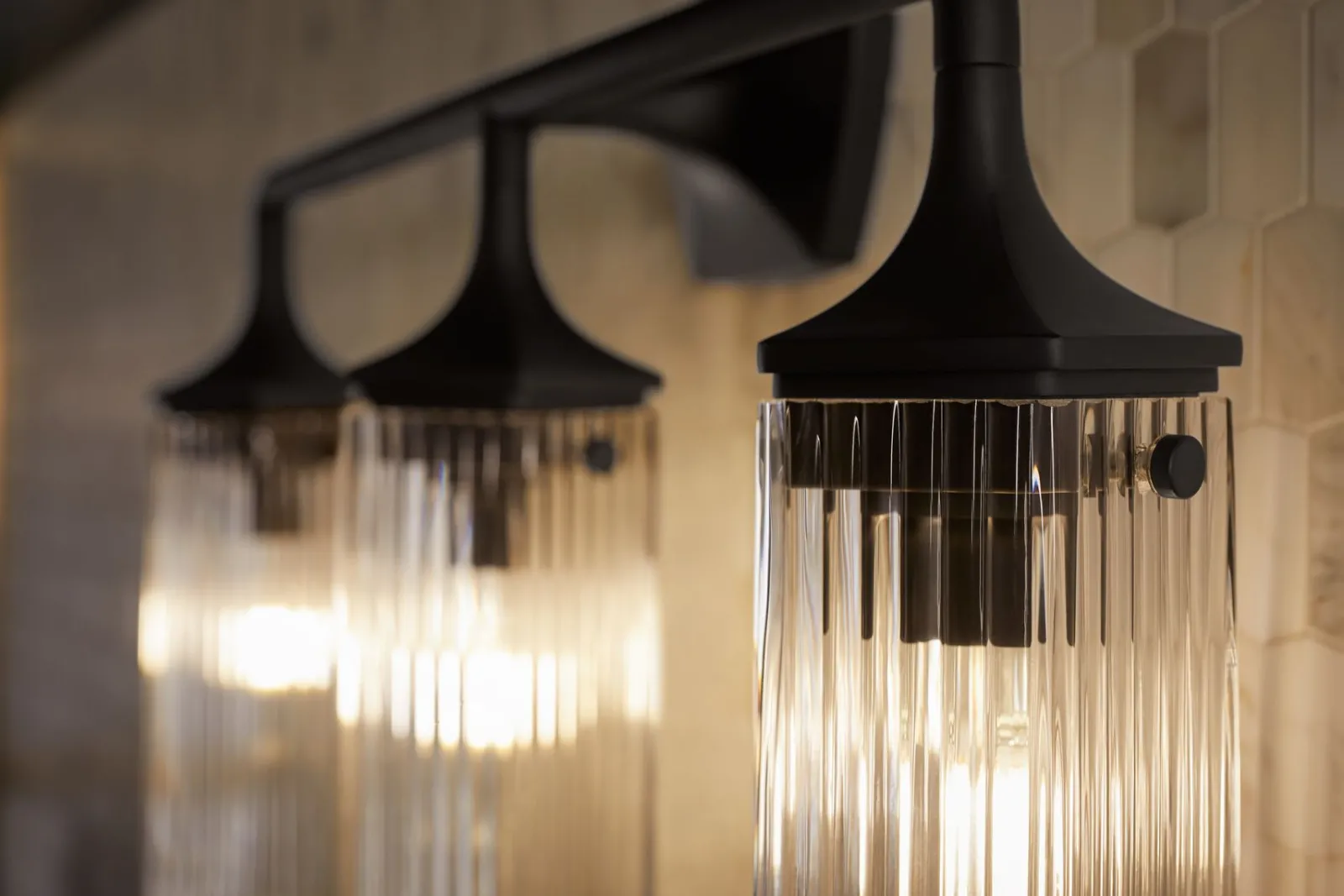 Three-light sconce^Kohler Hot