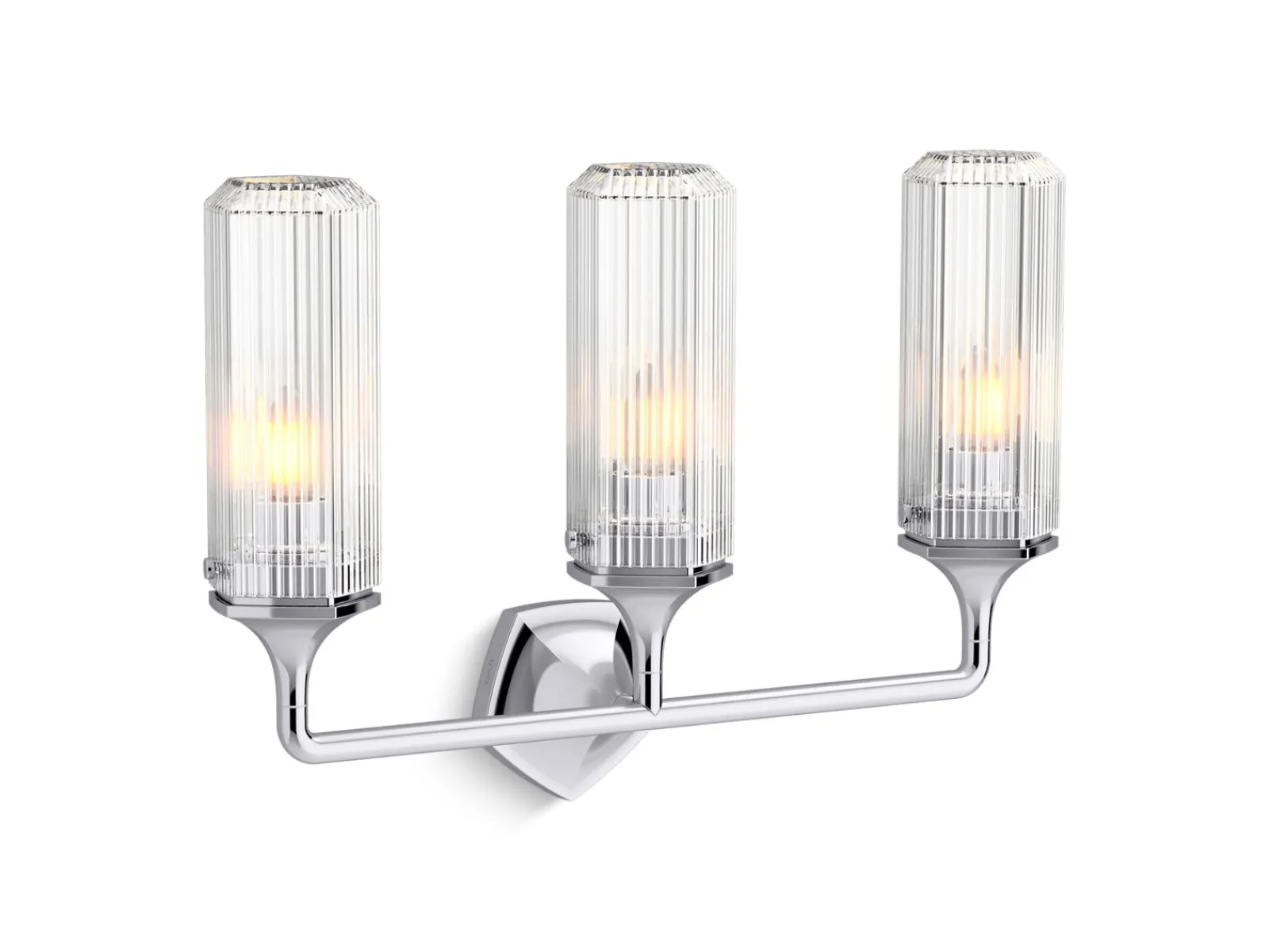Three-light sconce^Kohler Hot