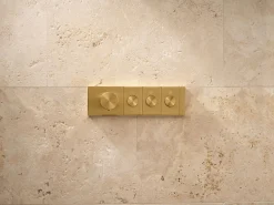 Three-outlet recessed mechanical thermostatic valve control^Kohler Online