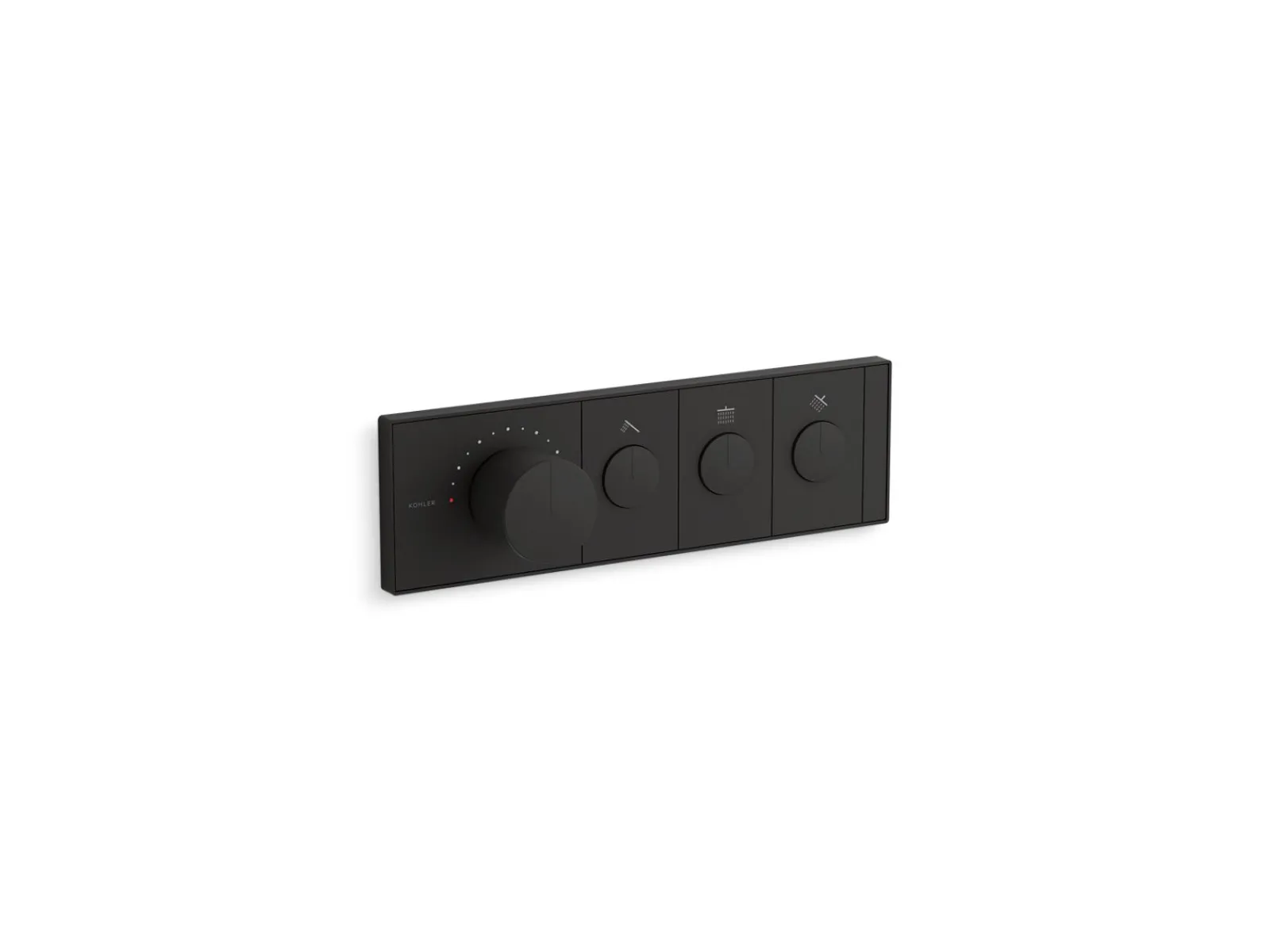 Three-outlet recessed mechanical thermostatic valve control^Kohler Online