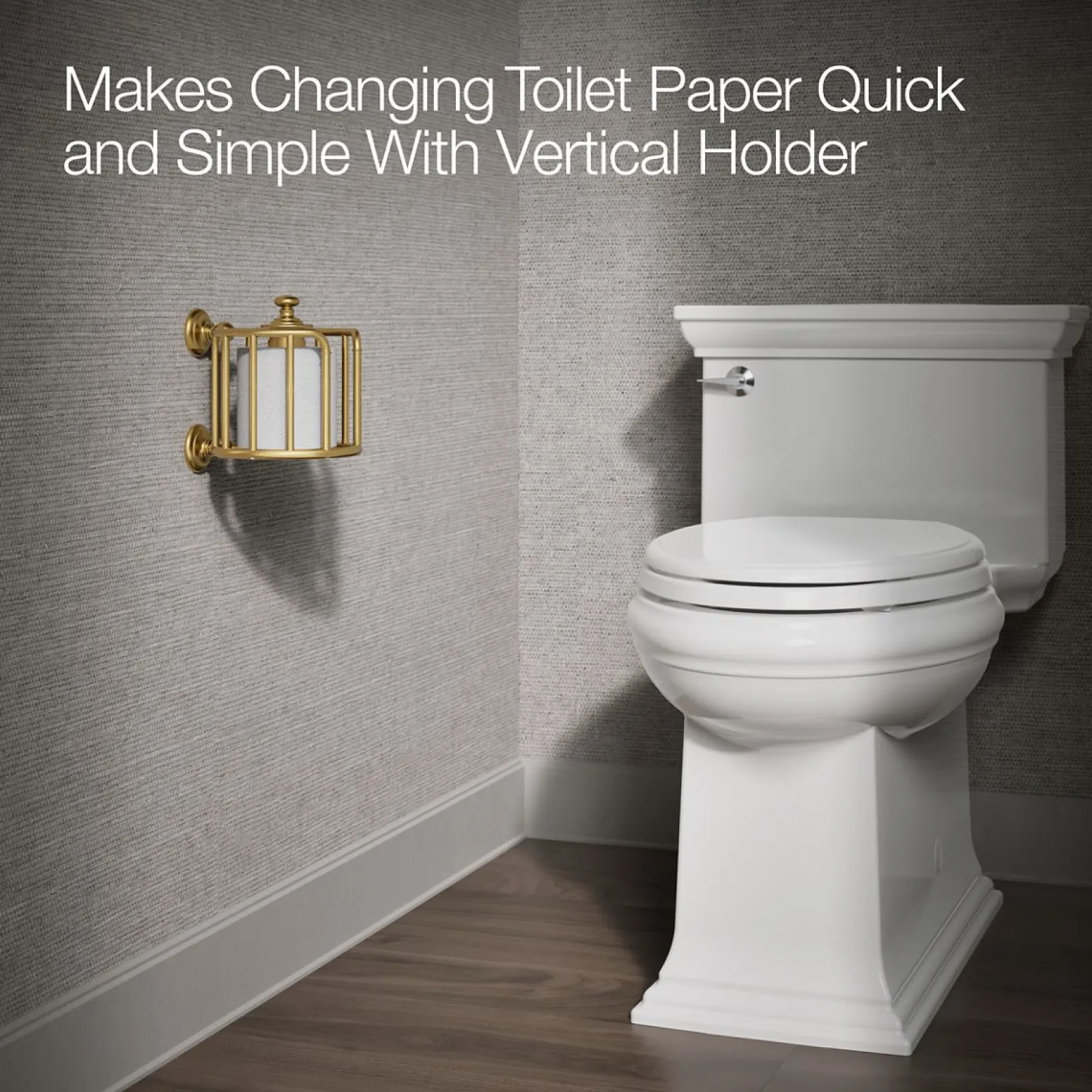 Toilet paper carriage^Kohler