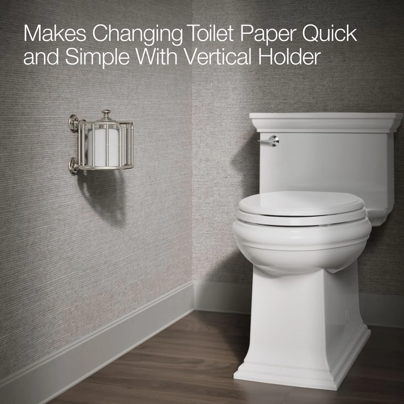 Toilet paper carriage^Kohler