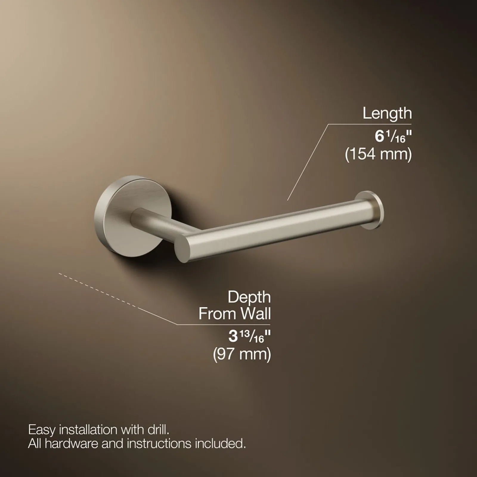 Toilet paper holder^Kohler Hot
