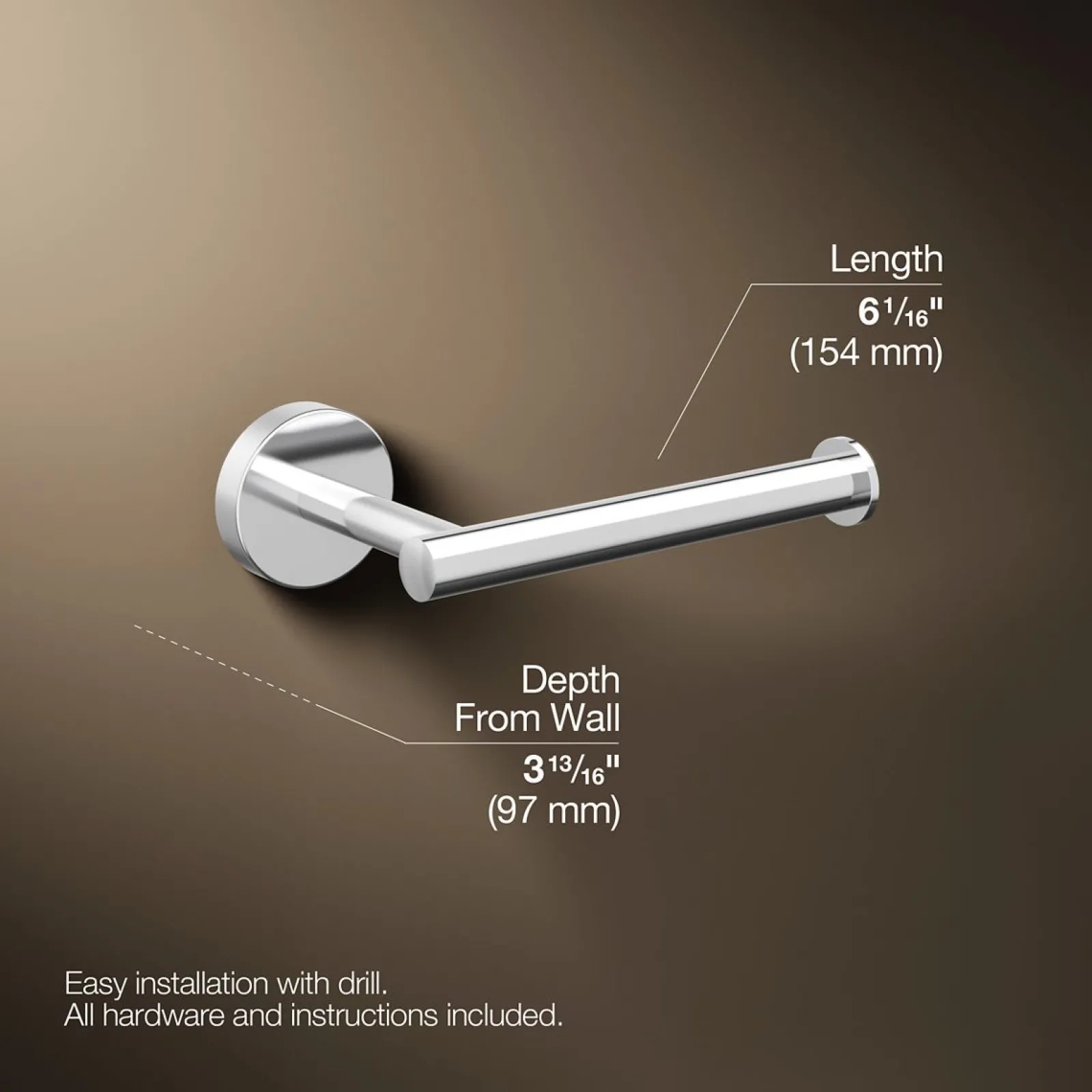 Toilet paper holder^Kohler Hot