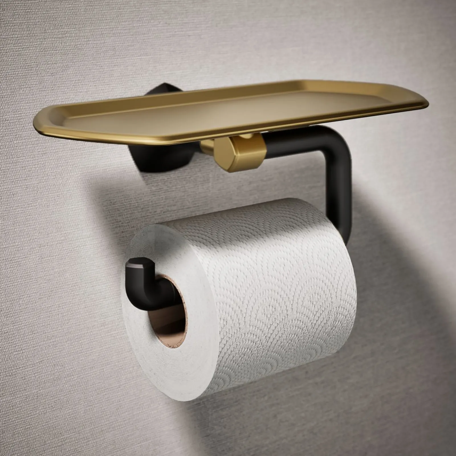 Toilet paper holder with tray^Kohler Discount